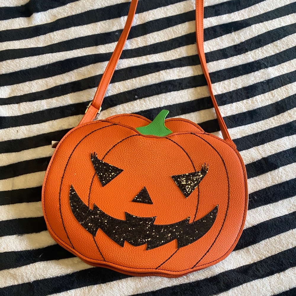 Reversible Jack o Lantern Bag